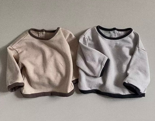Terry Color Sweatshirt