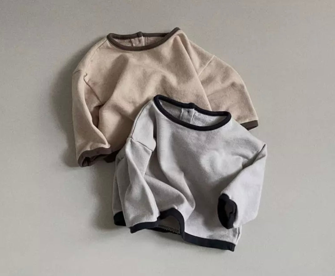 Terry Color Sweatshirt